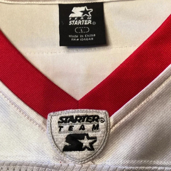 Ohio St Starter Vintage Distressed Football Large - Picture 3 of 7